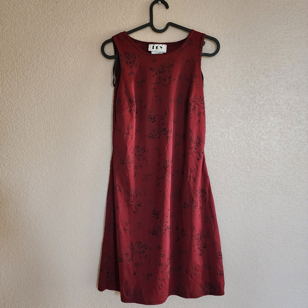 Red Sleeveless Mini Dress